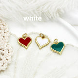 Drop Oil Love Heart Hanging Piece Pendant – Jewelry Gift Ideas — 9