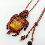 National Style Crystal Gem Hand-woven Pendant – Jewelry Gift Ideas — 5