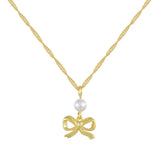 Bow Women's Light Luxury Ins Minority All-match – Gifts for Her — 14