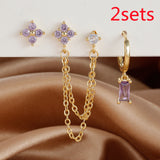 3-piece Set Zircon Birthstone Twelve – Holiday Gift Ideas — 11