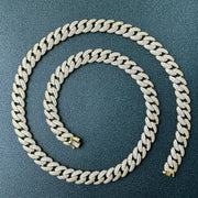 European And American Full Diamond Cuban Link Chain – Gift Ideas — 1