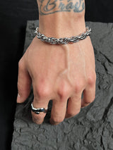 Titanium Steel Non-fading Silver Bracelet – Jewelry Gift Ideas — 2