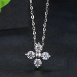 Classic Moissanite Light Luxury Lucky Clavicle – Jewelry Gift Ideas — 3