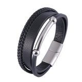 Stainless Steel Leather Jewelry Braided Vintage – Jewelry Gift Ideas — 2
