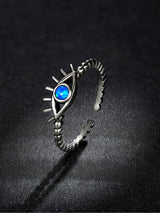 Devil's Eye Peas Ring Sterling Silver Premium Sense – Small Gift Ideas — 2