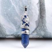 Tribal Totem Dragon Shape Natural Stone Pendant – Jewelry Gift Ideas — 10
