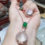Silver Color Matching Rolled Emerald Ring – Jewelry Gift Ideas — 4