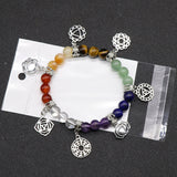 Natural Crystal Chakra Bracelet – Jewelry Gift Ideas — 3
