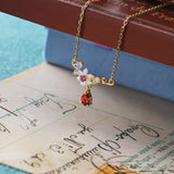 Moissanite Natural Shell Necklace – Jewelry Gift Ideas — 3