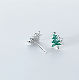 Christmas tree stud earrings – Everyday Gifts — 5