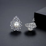 5A Handcrafted Earrings With Zircon Shell Beads – Holiday Gift Ideas — 2