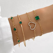 Light Luxury Square Gem Bracelet Female Fully – Jewelry Gift Ideas — 2