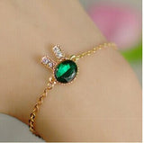 Alloy Rabbit Diamond Diamond Bracelet Lady – Jewelry Gift Ideas — 2