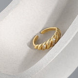 Women's Vintage Fashion Croissant Croissant Ring – Stylish Gifts — 3