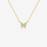 S925 Sterling Silver Butterfly Micro Zircon-laid – Jewelry Gift Ideas — 6