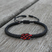 Hand Braided Double Money Knot Bracelet – Jewelry Gift Ideas — 2