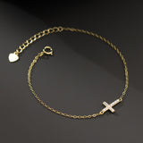Cross Bracelet Women's Sterling Silver Fine – Jewelry Gift Ideas — 6
