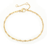 14k Gold Chain Bracelet Women's 316L Titanium – Jewelry Gift Ideas — 4