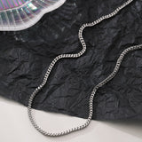 Titanium Steel French Retro Cuban Link Chain – Birthday Gifts — 3