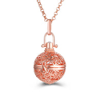 Aromatherapy Zircon Cage Hollow Necklace – Jewelry Gift Ideas — 14