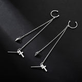Single Cross Earring Temperament Beanie – Jewelry Gift Ideas — 6