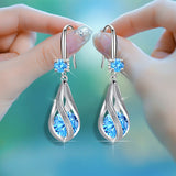 Women's Fashion Rotating Teardrop Earrings – Stylish Gifts — 9