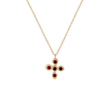 Light Luxury Floral Cross Pendant Delicate Zircon – Jewelry Gift Ideas — 2