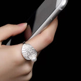 Pearl Inlaid Ring Korean Style Brushed Ring – Stylish Gifts — 4