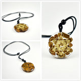 Ogan Flower of Life Pendulum Pendant Men's – Jewelry Gift Ideas — 4
