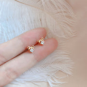 Women's Lucky Clover Mini Earrings – Gifts for Her — 10