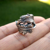 Huitan Vintage Floral Carved Earrings – Small Gift Ideas — 5