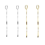 Fashion Sterling Silver Long Snake Earrings – Stylish Gifts — 3