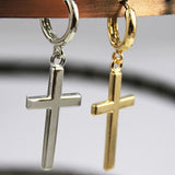 Glossy Cross Earrings – Surprise Gifts — 6