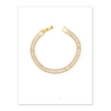 Simple zircon bracelet – Jewelry Gift Ideas — 2