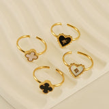 Heart-shaped Stainless Steel Ring Female Niche – Gifts for Her — 6