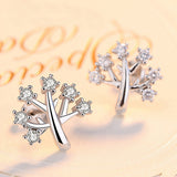 S925 sterling silver Christmas tree earrings – Gift Ideas — 5