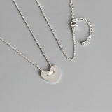 Sweet And Lovely Short Peach Heart Necklace – Jewelry Gift Ideas — 2