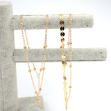 Copper sequin anklet – Holiday Gift Ideas — 3