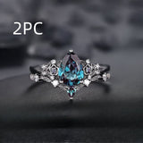 Women's Double-layer Flower Ring Vintage – Gifts for Her — 6