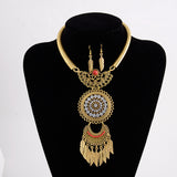 Fringe set with diamond necklace and earrings – Jewelry Gift Ideas — 4