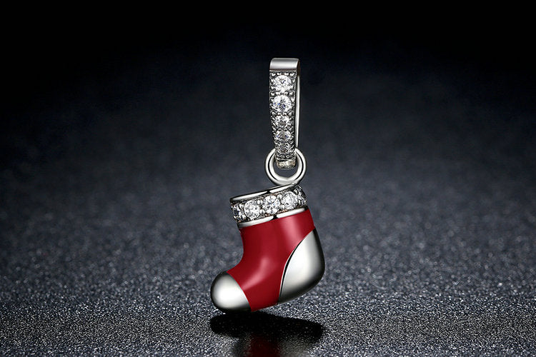 DIY beaded Christmas sock charm – Creative Gifts — 1