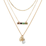 Simple Shaped Pearl Pendant Necklace – Jewelry Gift Ideas — 4