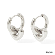 XINGX Earrings Stainless Steel Glossy Earrings – Practical Gifts — 14