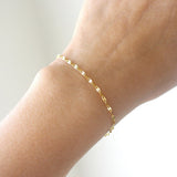 14k Gold Chain Bracelet Women's 316L Titanium – Jewelry Gift Ideas — 2