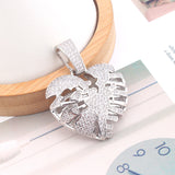 Broken Heart Pendant Hip Hop – Jewelry Gift Ideas — 2