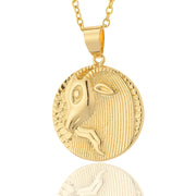 Twelve Constellations Pendant Copper Plated 18K – Jewelry Gift Ideas — 3