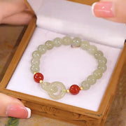 Ring Buckle Chalcedony Simple Bracelet Bracelet – Jewelry Gift Ideas — 5