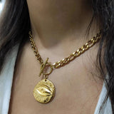 Vintage Fashion Eye Of Horus Pendant Necklace – Jewelry Gift Ideas — 4