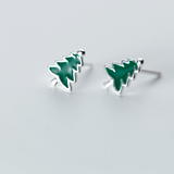 Christmas tree stud earrings – Everyday Gifts — 2