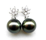 Black pearl earrings – Surprise Gifts — 2